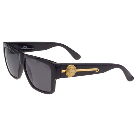 vintage versace black sunglasses|older Versace sunglasses.